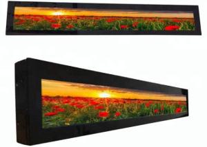 Wholesale 38.03 Inch Stretched LCD Display Metal Material For Supermarket Advertising Shelf from china suppliers