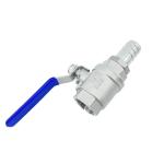 Outlet Stainless Steel 2PC Ball Valve Model NO. Q11F-16/64P with Pagoda Pipe End