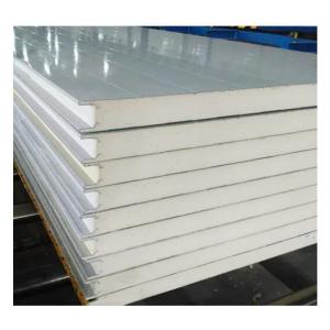 Wholesale Galvanized Steel Surface Material 50mm Polyurethane Fireproof Exterior Clean Room Wall from china suppliers