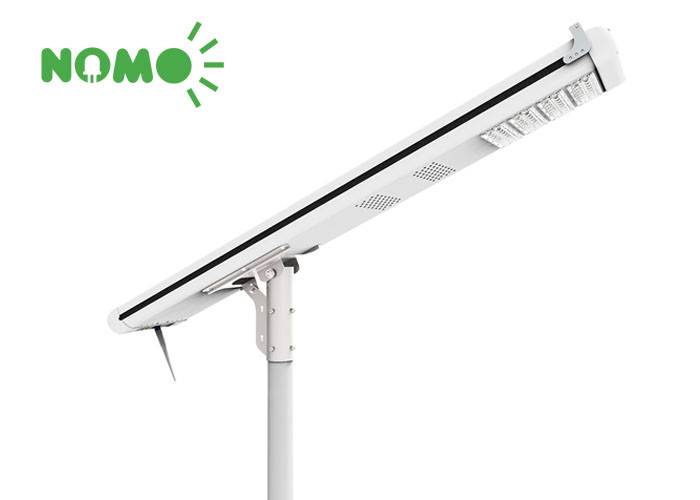 Watertight All In One Solar Led Light , Automatic Solar Panel Cleaning System