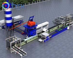 Wholesale Automatic Culture Stone Production Concrete Dosing System Kerb Stone Manufacturing Machine from china suppliers