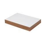 Heat Dissipation White PCB Drilling Melamine Backup Board 1.5mm 2.0mm