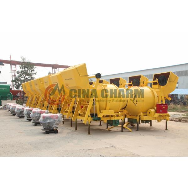 Hydraulic Engine Portable Concrete Drum JZC500 Concrete Mixer Machine 20m3/H