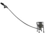Durable Long Lasting Flexible food grade PE Hose Spring Screw Auger Feeder