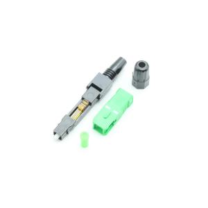 Wholesale Fiber Optic Fast Connector SC APC UPC Quick Connector For FTTH Drop Cable field termination from china suppliers