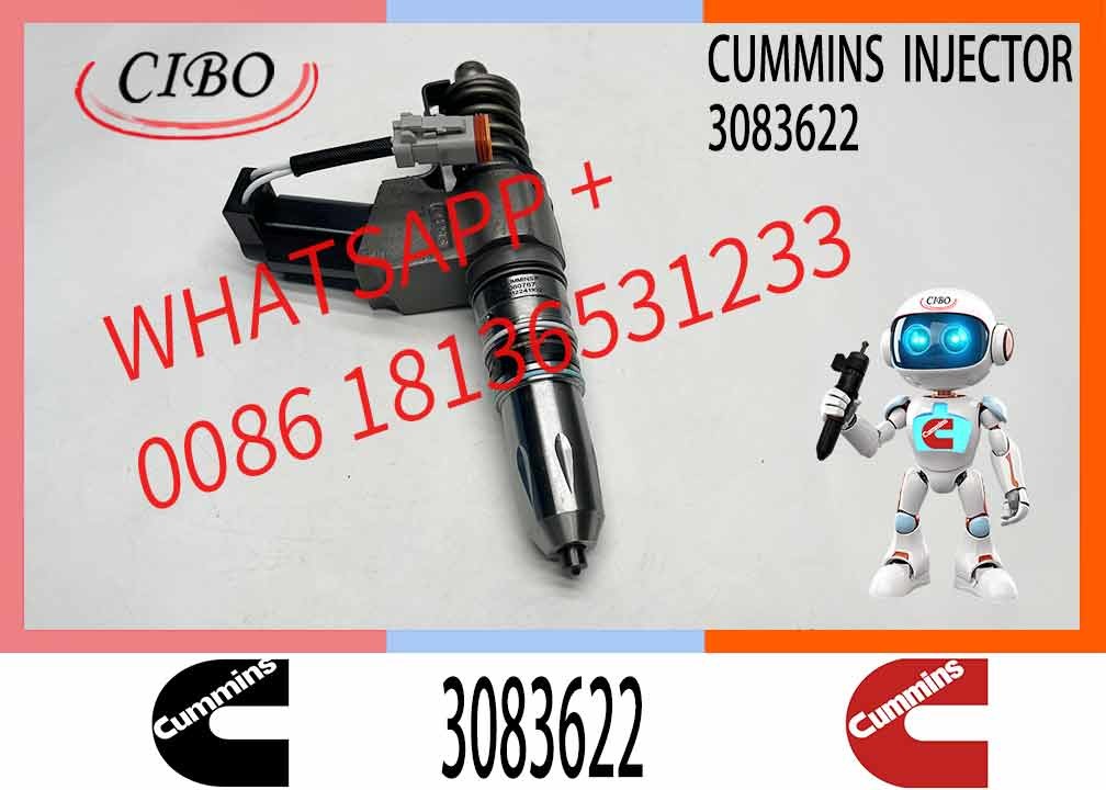 CUMMINS QSN14 diesel Engine Parts SD22 Bulldozer Parts 3083622 Excavator CUMMINS Fuel Injector CUMMINS N14 Engine Injector