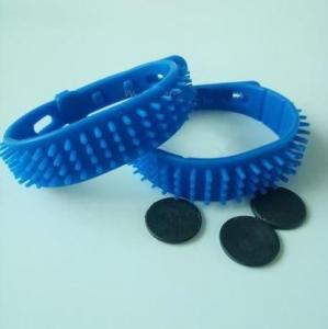 China Silicone HF 13.56MHz Disposable RFID Wristband on sale