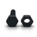 Hex Head Bolts DIN933 DIN934 High Strength M6-M36 Black Hex Bolt And Nut For
