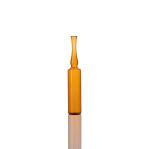 Wholesale 3ml Amber Good Chemical Stability Type 1 ISO Form B &amp; Form C Glass Ampoule from china suppliers