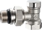 4401 Concealed Handle Brass TRV Angle Valve for Radiator Return DN15 Nickel
