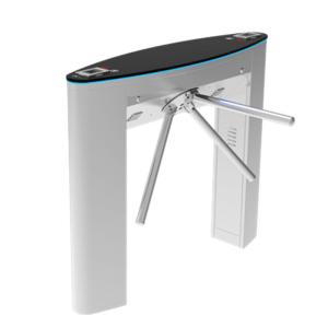 Wholesale TS5000A Automatic pedestrian waist high 304 stainless steel tripod swing turnstile with RFID card/fingerprint reader from china suppliers