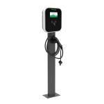 Wall Mounted Smart EV Charger Type2 AC Charging Station Silver 5m Cable 7.4-11