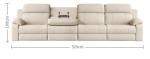 Modern Simple Multi-Functional Cabin Cat Scratch Cloth Living Room Electric Sofa