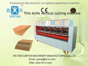 Wholesale Double Pre-scoring Automatic Carton Packing Machine BFY Thin Blade Slitter Scorer from china suppliers