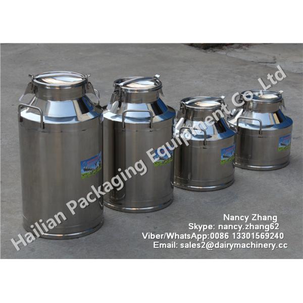 Durable 10 Liter Stainless Steel Milk Bucket with Lockable Lid , Keep Warm