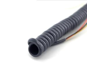 Wholesale Flexible Coiled Electrical Extension Cord , Spiral Electrical Wire For Trailer / Truck from china suppliers