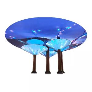 Wholesale Tree Shaped Flexible LED Display Screen Creative P2 Indoor from china suppliers