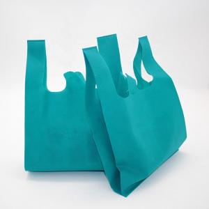 China Fabric Non-Woven Vest Shopping Bag Non-Woven Bags on sale