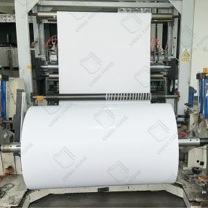 Wholesale 100% Virgin Wood Pulp Self Adhesive Sticker Paper Rolls White Release Paper from china suppliers