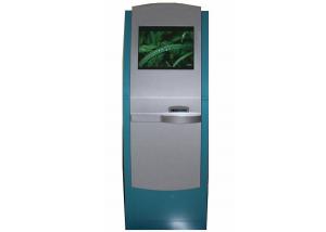 China Self Service Computer Kiosk Stand for Printing Document / Ticket / Information OEM on sale