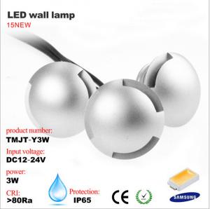 China Sideview LED light Waterproof IP65 3W LED Wall lamp for television wall , hotel,stair lamp on sale