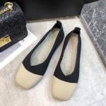 Wholesale Lightweight Knit Woven Shoes 2021 Breathable Flat Shoes For Women New