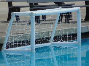 Wholesale Swimming pool Inflatable Water Sports , Portable Inflatable Water Polo Goal from china suppliers