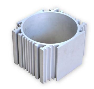 Anodized Aluminum Extrusion Profiles Electrical Cover / Aluminium Electric Motor