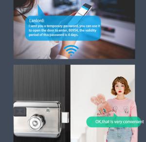 Wholesale Electric Waterproof Bluetooth Deadbolt Keyless Smart WIFI Door Lock from china suppliers