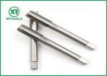 Manual Machine Flute Straight Flute Tap , White Finish Thread Spark Plug Tap
