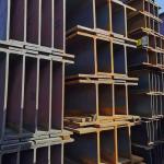 Hot Rolled H Shape Structural Steel Column Beam Bright Surface