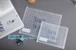 metallized film bottom loaded slider zipper packaging gloss finishing bag,