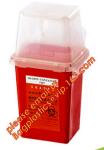 Plastic Disposable Medical Sharps Containers, Kenya safety box for needle