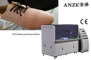 Wholesale 700 Strokes / Min Perforated Punching Machine For CNC Shoe Upper Bag from china suppliers