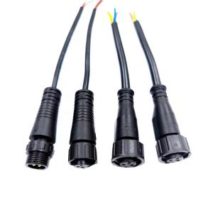 Wholesale Injection Molded M12 8 Pin Female Connector , Outdoor Power Connector 15A from china suppliers