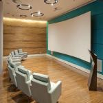 Durable 100% Bamboo Hollow Fiber Flooring for Inside House Parquet White Screen