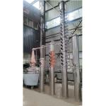 Heating method Steam 1000L Copper Alcohol Distillation Column for Other