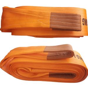 Wholesale Weaving 25T Polyester Webbing Lifting Slings Eye Eye Shape from china suppliers