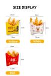 Eco Friendly Pizza Dough French Fries Boxes Take Away Food Packaging ODM