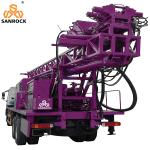 Truck Mounted Water Well Drill Rig With Compressor 1000m Water Borehole Drilling