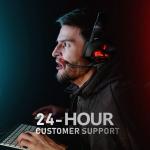 LED Light Noise Cancelling 50mm Runmus K11 Gaming Headset