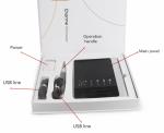 Black Electric Screen Touch Digital Permanent Makeup Machine / Cosmetic Eyebrow