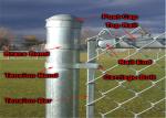 Green PVC Coated Garden Fence, pvc coated diamond wire mesh, Green PVC Coated