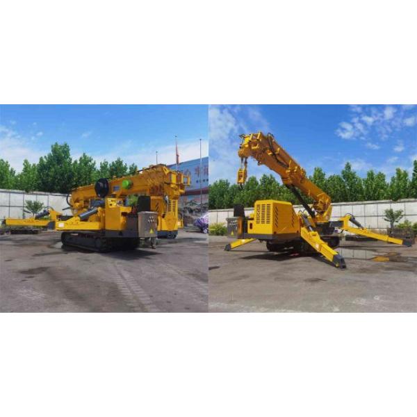 Small Spider Crawler Crane Multiple Configurations Spider Boom Lift CE SGS