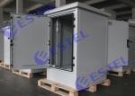 Solid Structure Outdoor Telecom Cabinet IP55 Galvanized Steel With Front Rear