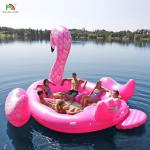 6 Person Inflatable Peacock Water Mount Sea Lake Pool Float Water Toy Giant