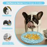 Custom New Maze Design Outward Fun Dogs Food Licking Puzzle Bowls Silicone BPA