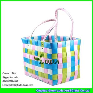 Wholesale LUDA hot sale 2016 summer pp strap made straw bag for shopping and promtion from china suppliers