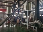 Hot Die 37Kw Twin Screw Extruder Plastic Pelletizing Making Machine With Knife
