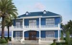 Australian Standard Q550 Light Steel Structure Custom Prefabricated Villa